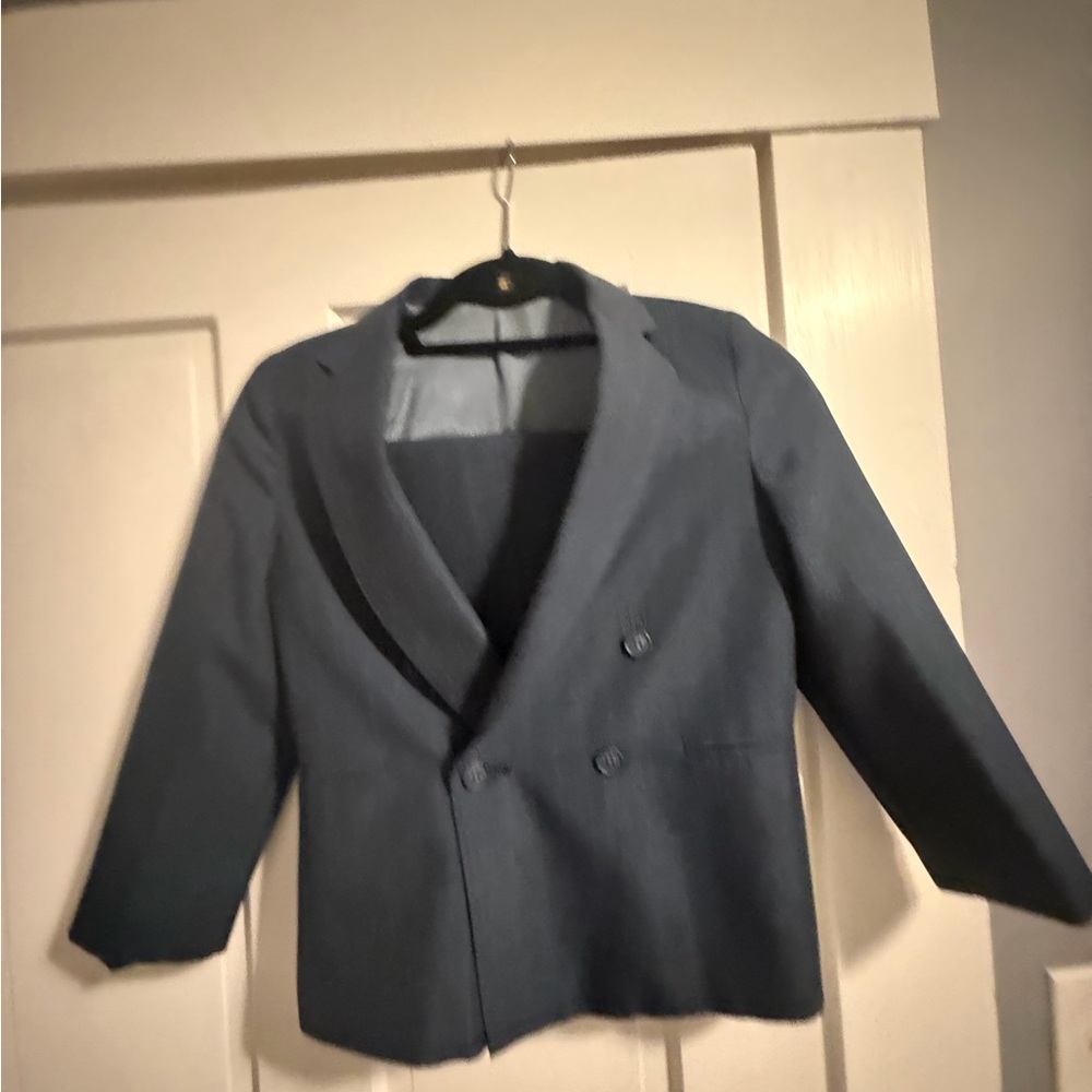 Kids Double-Breasted Navy suit